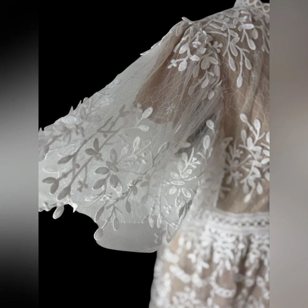 Ivy City Sicily Dress with Flutter Sleeves NWT - Picture 15 of 16